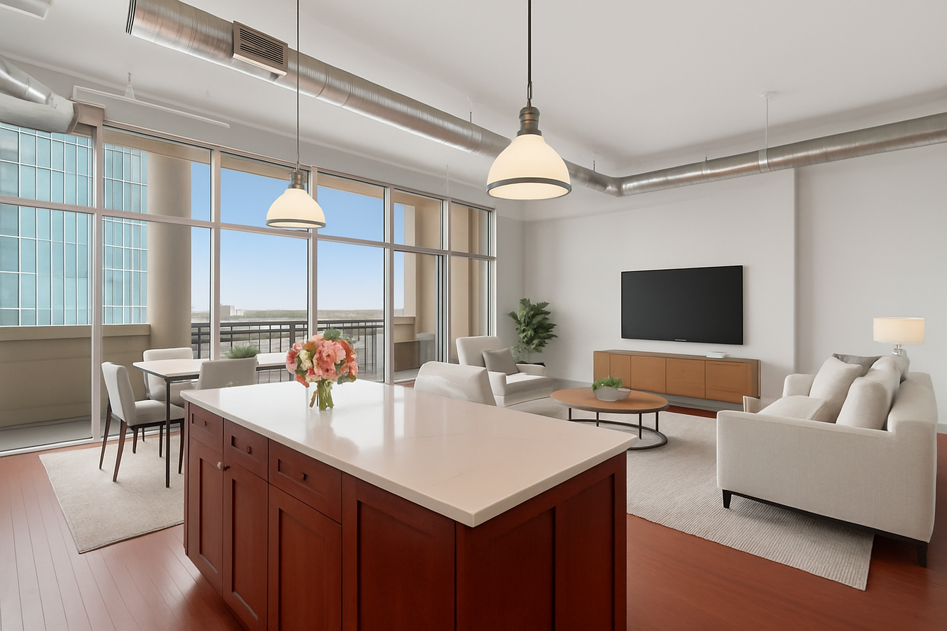 Picture of Sustainable Living: High-Rise Apartments and Bees